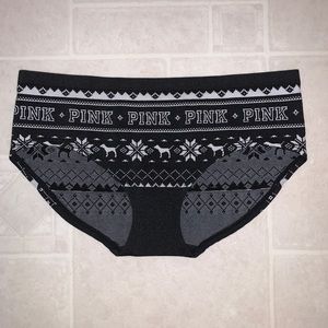 Victoria’s Secret Pink black panties